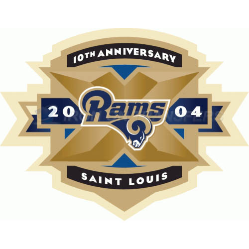 St. Louis Rams Iron-on Stickers (Heat Transfers)NO.768